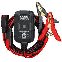 NOCO GENIUS 1 AMP Battery Charger / Maintainer 12V lead-acid or 12.8V lithium battery