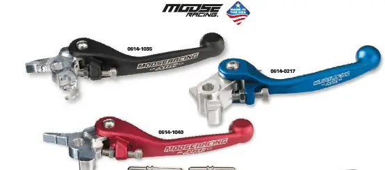Moose Racing Flex Brake Levers by ARC - 2005-2021 Yamaha YZ85