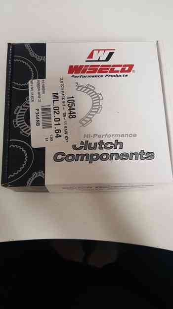 Wiseco Kawasaki KX450F Clutch Kit Fibers, Steels and Springs